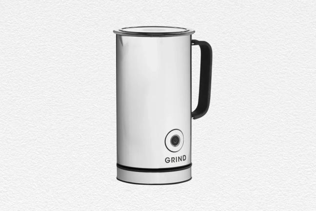Grind coffee frother
