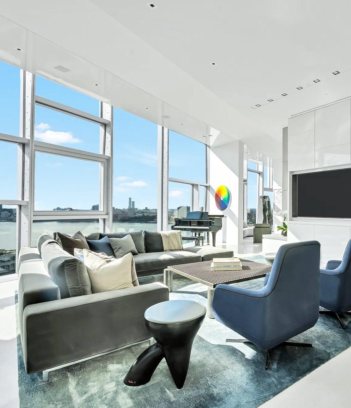 Take a tour of this New York penthouse owned by Hugh Jackman | The ... - Luxury Penthouse Owned By Celebrity