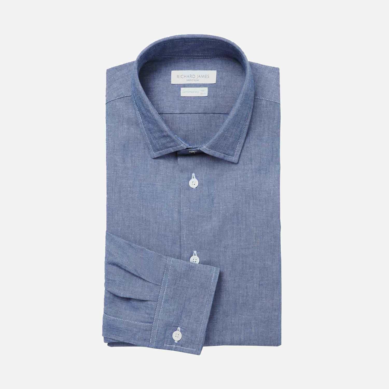 Richard James Chambray Dress Shirt