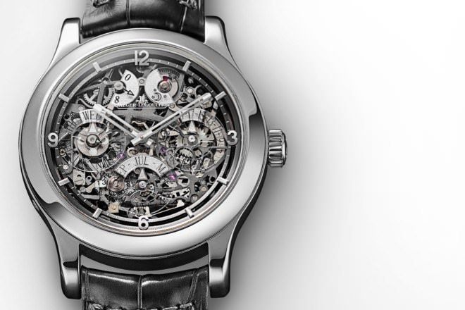 Watchout Jaeger LeCoultre Master Eight Day Perpetual Skeleton