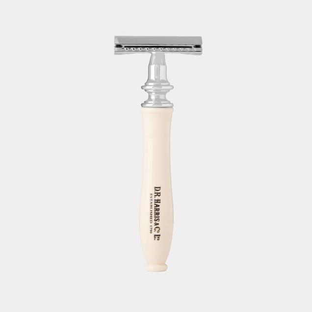 D R Harris Three-Piece Safety Razor
