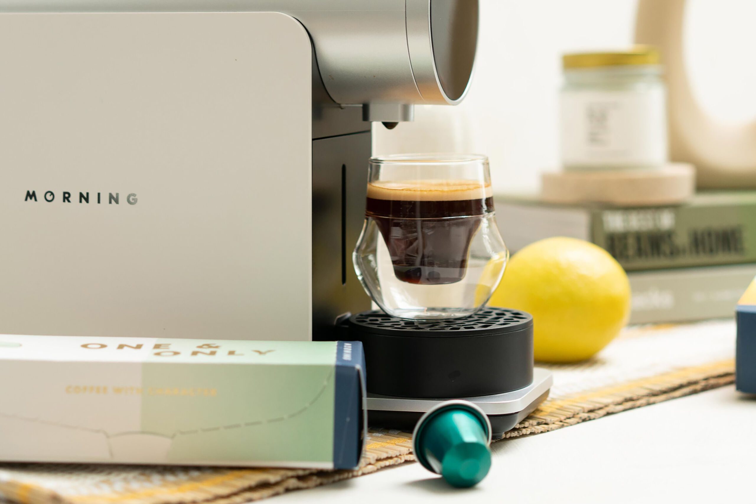 the capsule coffee machine