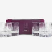 Soho Home Roebling Cut Crystal Rocks Glass
