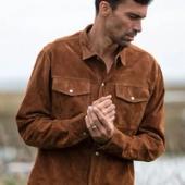 Bradley’s Heritage Suede Shirt Jacket