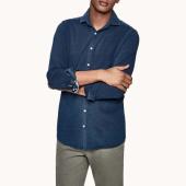 Hackett Plain Cotton Jersey Shirt