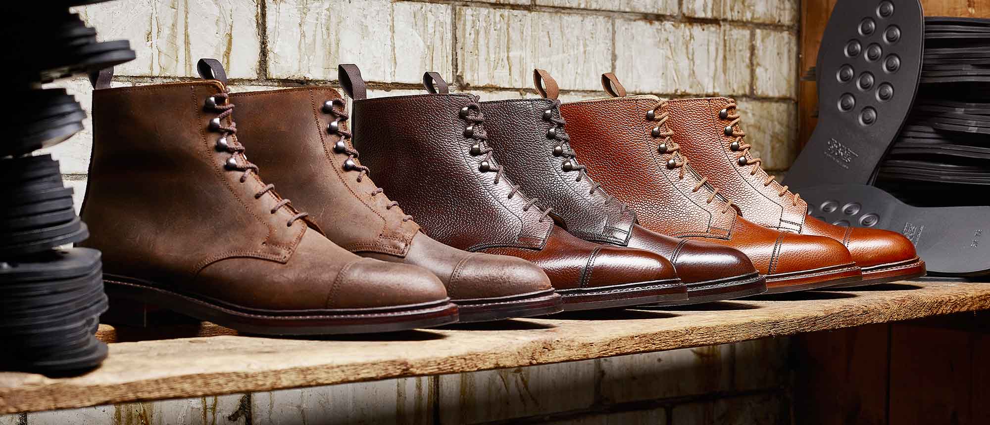 Crockett & Jones has your winter booting all laced up