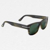 Smith Square-Frame Tortoiseshell Acetate Sunglasses