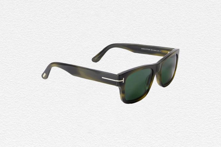 Smith Square-Frame Tortoiseshell Acetate Sunglasses