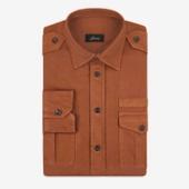 Brioni military shirt