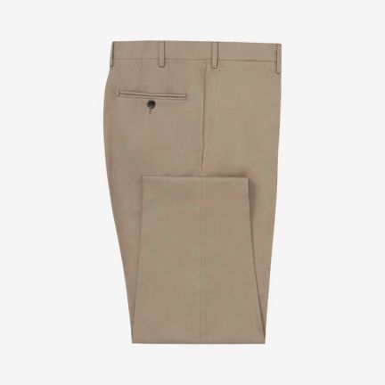 New & Lingwood Sand Cotton Chinos