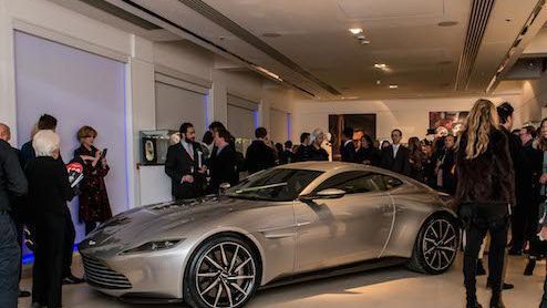 James Bond’s DB10 smashed the reserve price last night