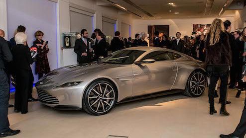 James Bond’s DB10 smashed the reserve price last night