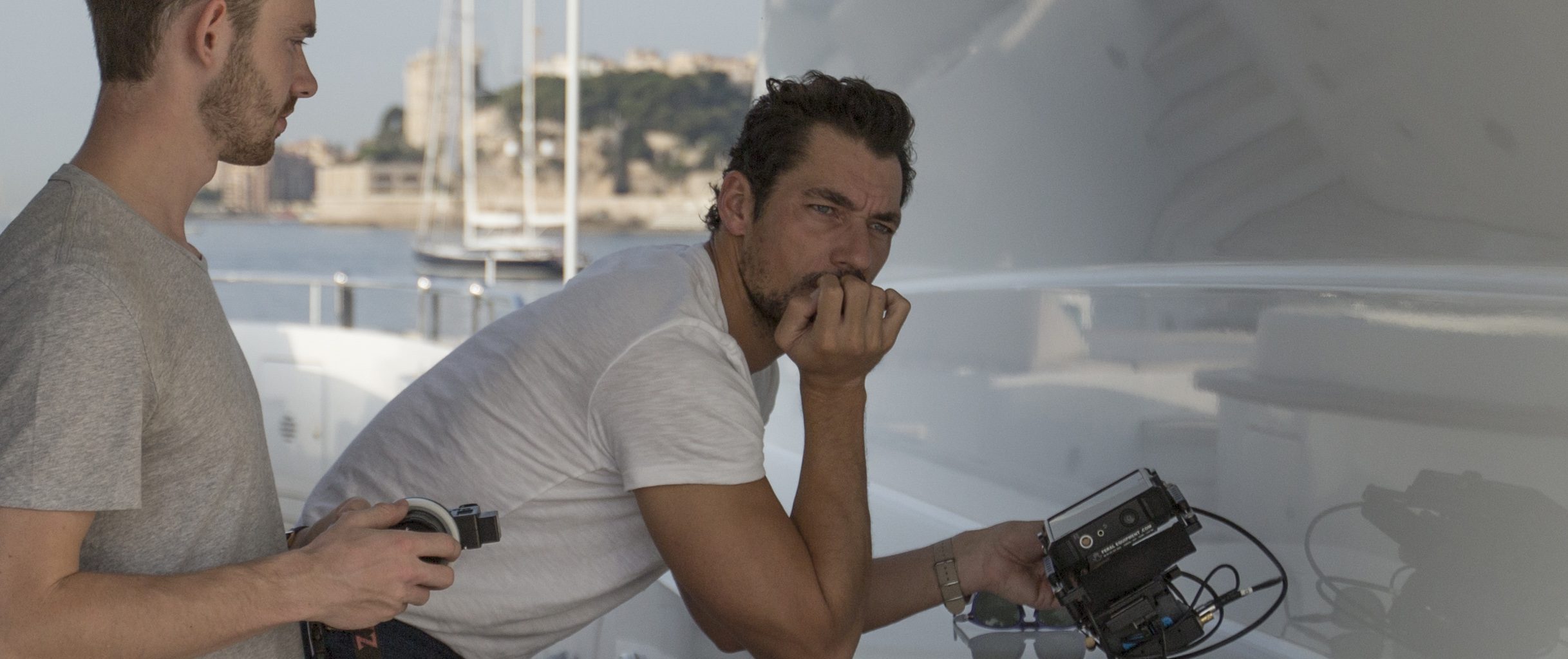 Behind the scenes with Gentleman’s Journal and David Gandy filming London to Monaco
