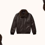 Goodwood X Connolly Deerskin Flying Jacket