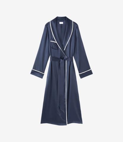  Bailey Silk Satin Dressing Gown