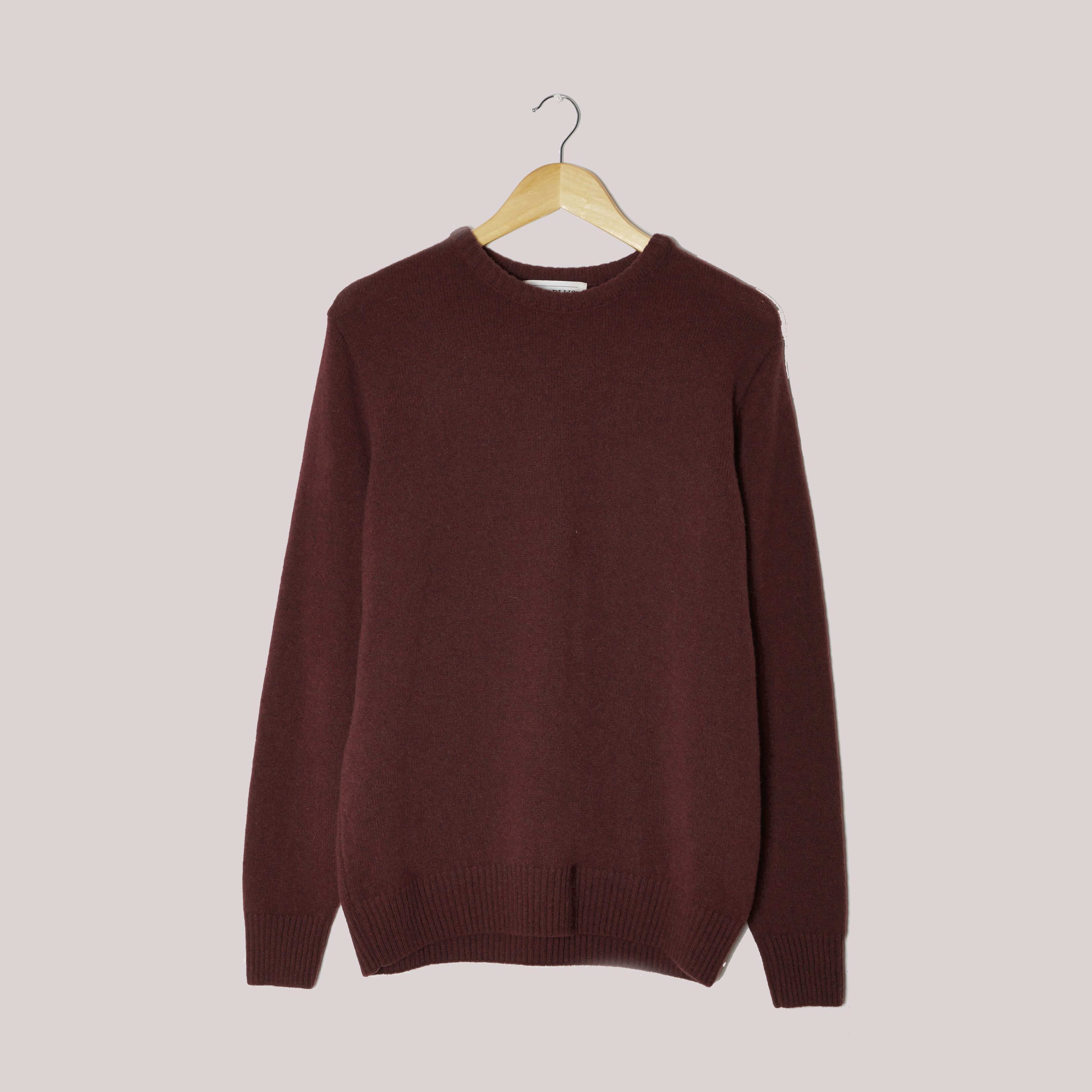 Rust Red Crew Neck Jumper