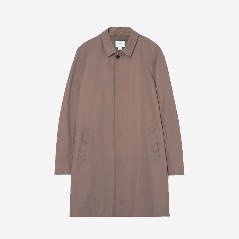 Sunspel Showerproof Cotton Mac