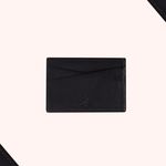 Charles Laurie London Card Case in Jet Black