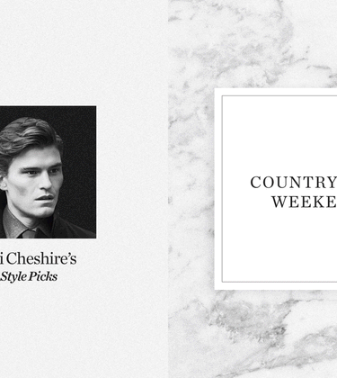 Oli Cheshire’s Style Picks: The countryside weekend edit