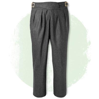 Rubinacci Manny Pleated Trousers