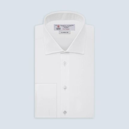 Turnbull & Asser Two-Fold 120 Cotton Shirt