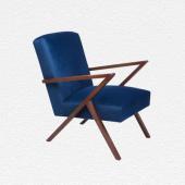 Sternzeit Retrostar Velvet Chair