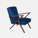 Sternzeit Retrostar Velvet Chair