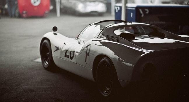 classic race car