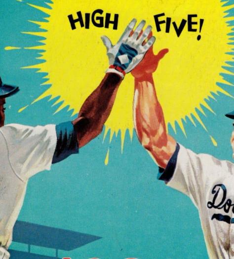 Is this the end of the high five?