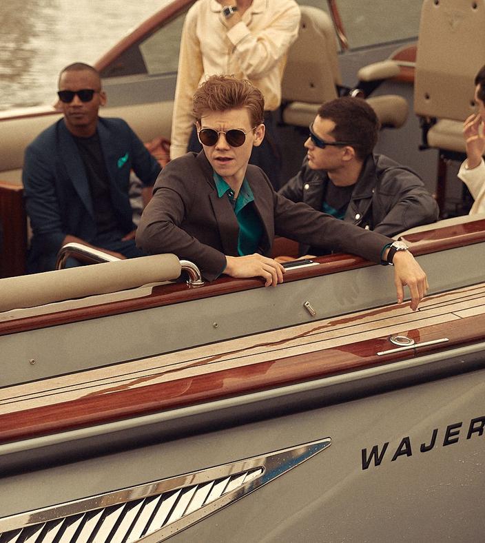 men on a boat