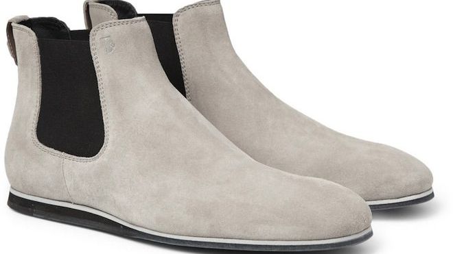Tod’s No Code Rubber Soled Chelsea Boots