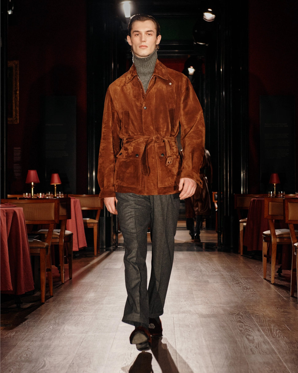 Dunhill went big on tradition for its Autumn/Winter 2024 collection ...
