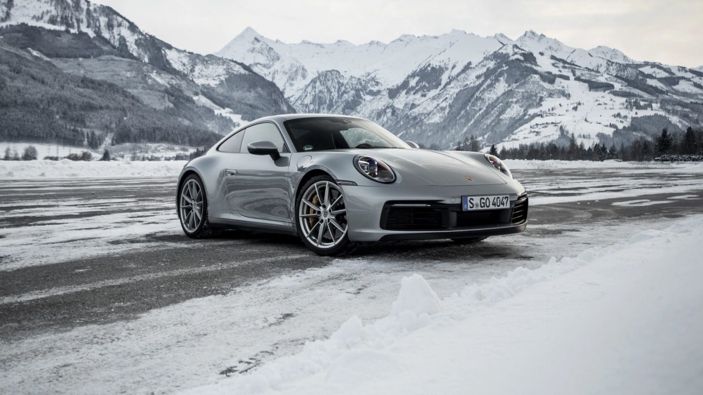The latest 911 Carrera honours the design of classic Porsches