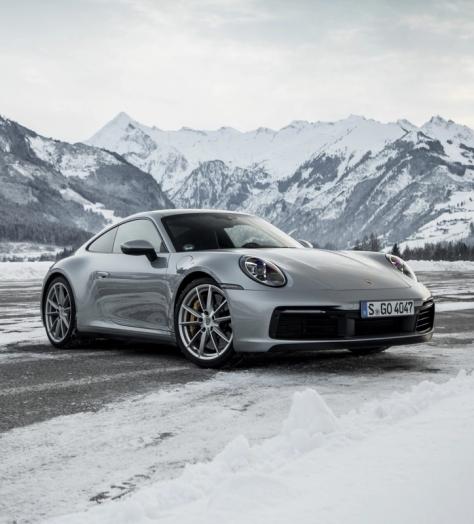 The latest 911 Carrera honours the design of classic Porsches