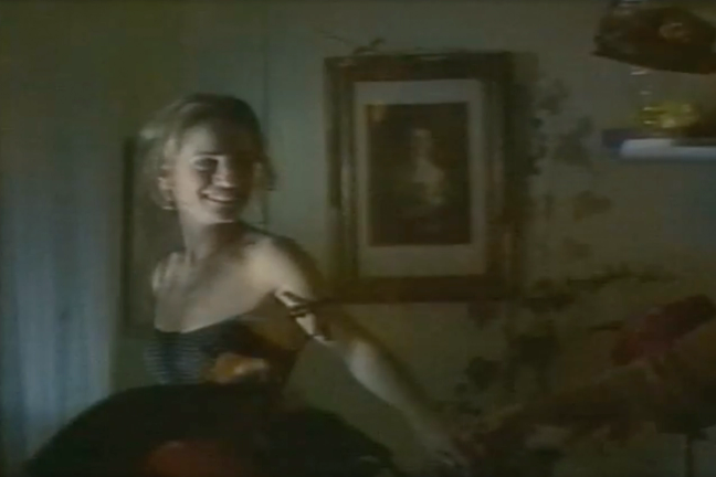 A still of a woman from the 1996 film ‘Never Ever’