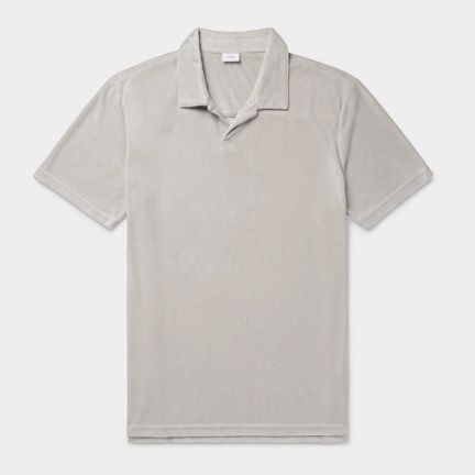 Onia Modal-Blend Terry Polo Shirt