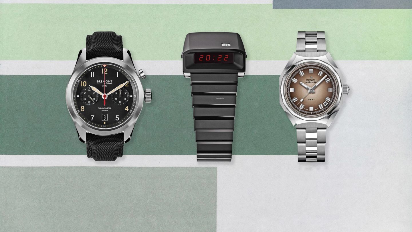 Up to the Minutes: Brands turn to the past with rose-tinted timepieces