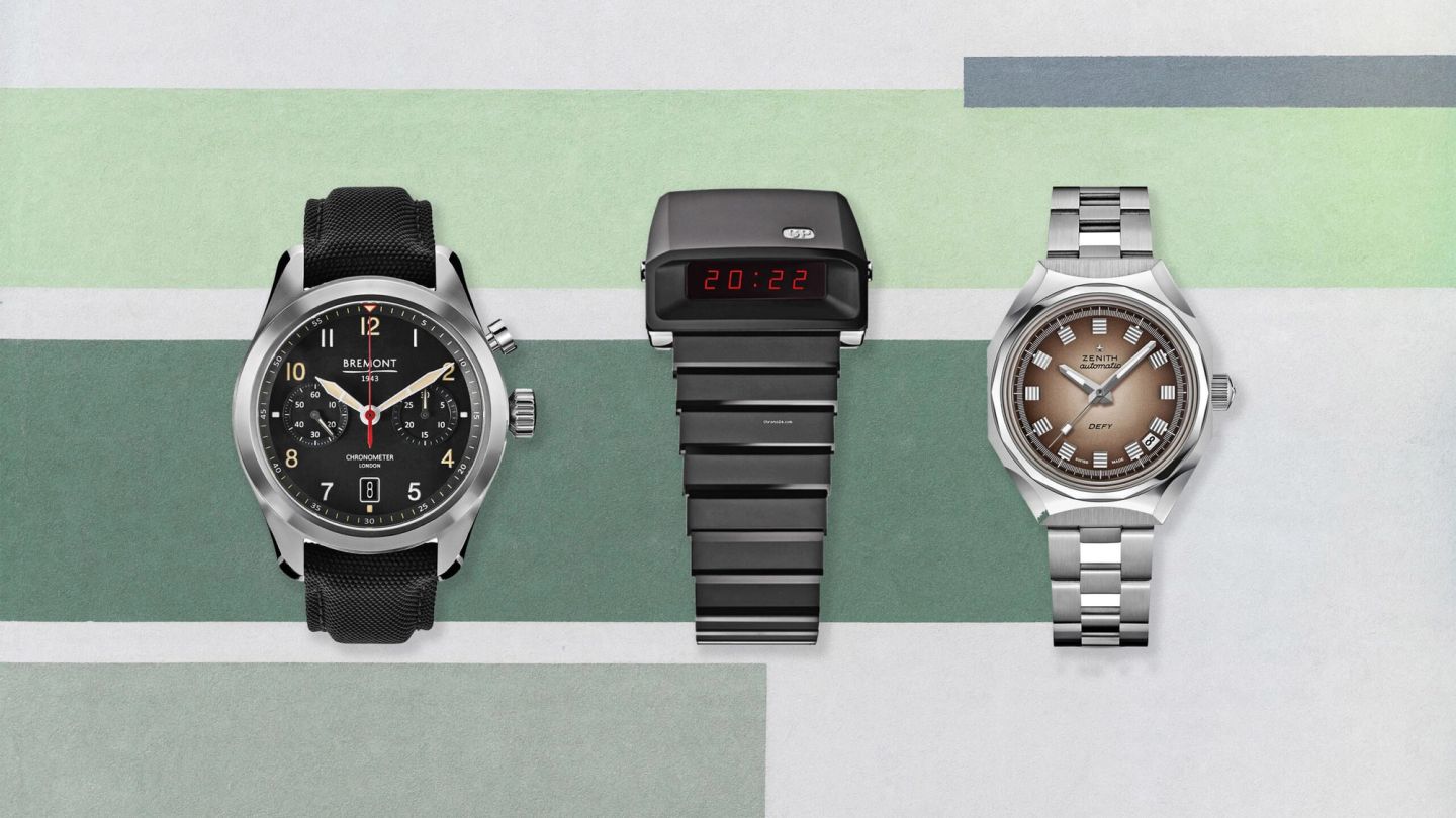 Up to the Minutes: Brands turn to the past with rose-tinted timepieces