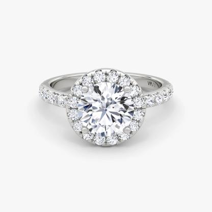 The Halo Engagement Ring
