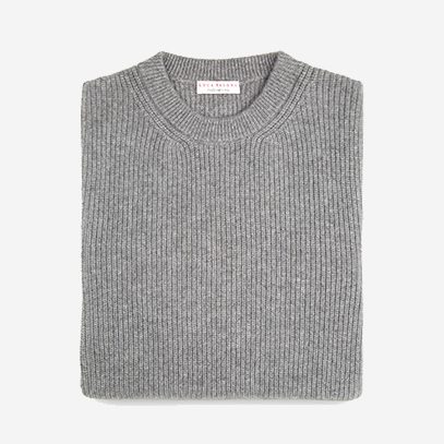 Luca Faloni Chunky Knit Cashmere Crew Neck