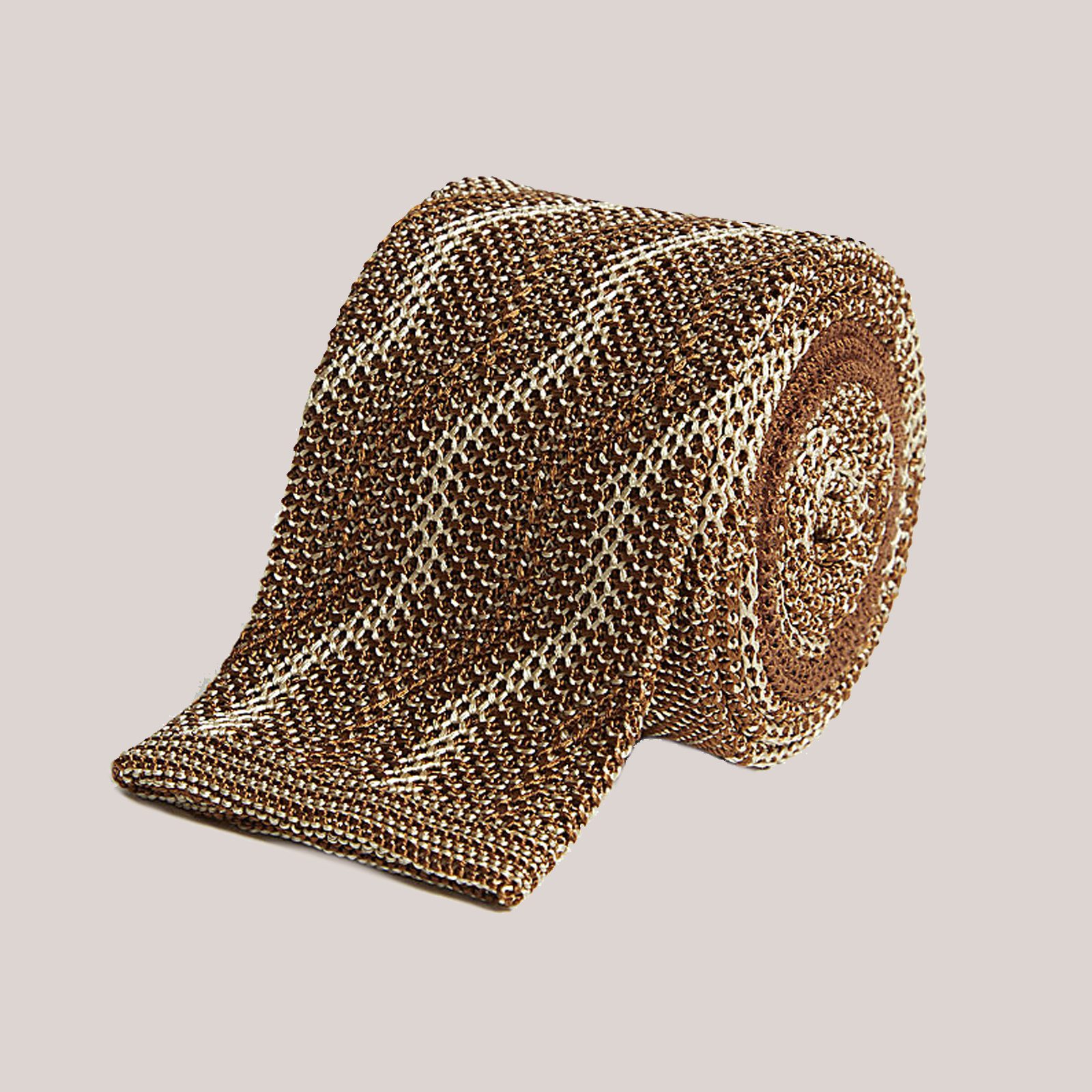 Richard James Zig-Zag Knitted Tie