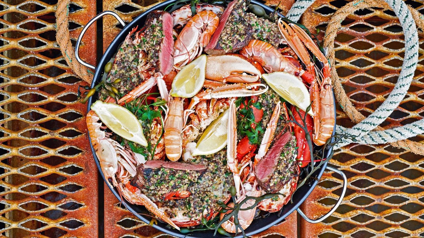 Recipe of the Week: James Martin’s Lobster & Steak with Haggis Butter