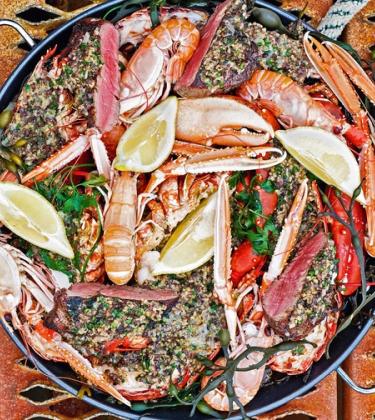 Recipe of the Week: James Martin’s Lobster & Steak with Haggis Butter