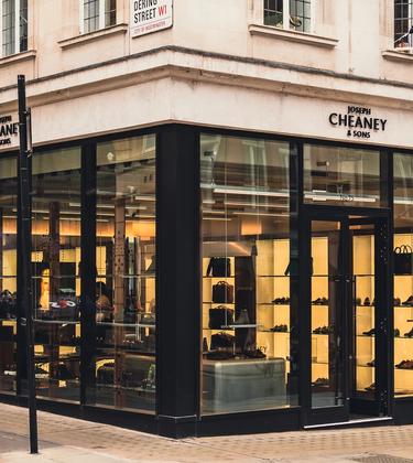 Time to shine: Cheaney steps onto New Bond Street