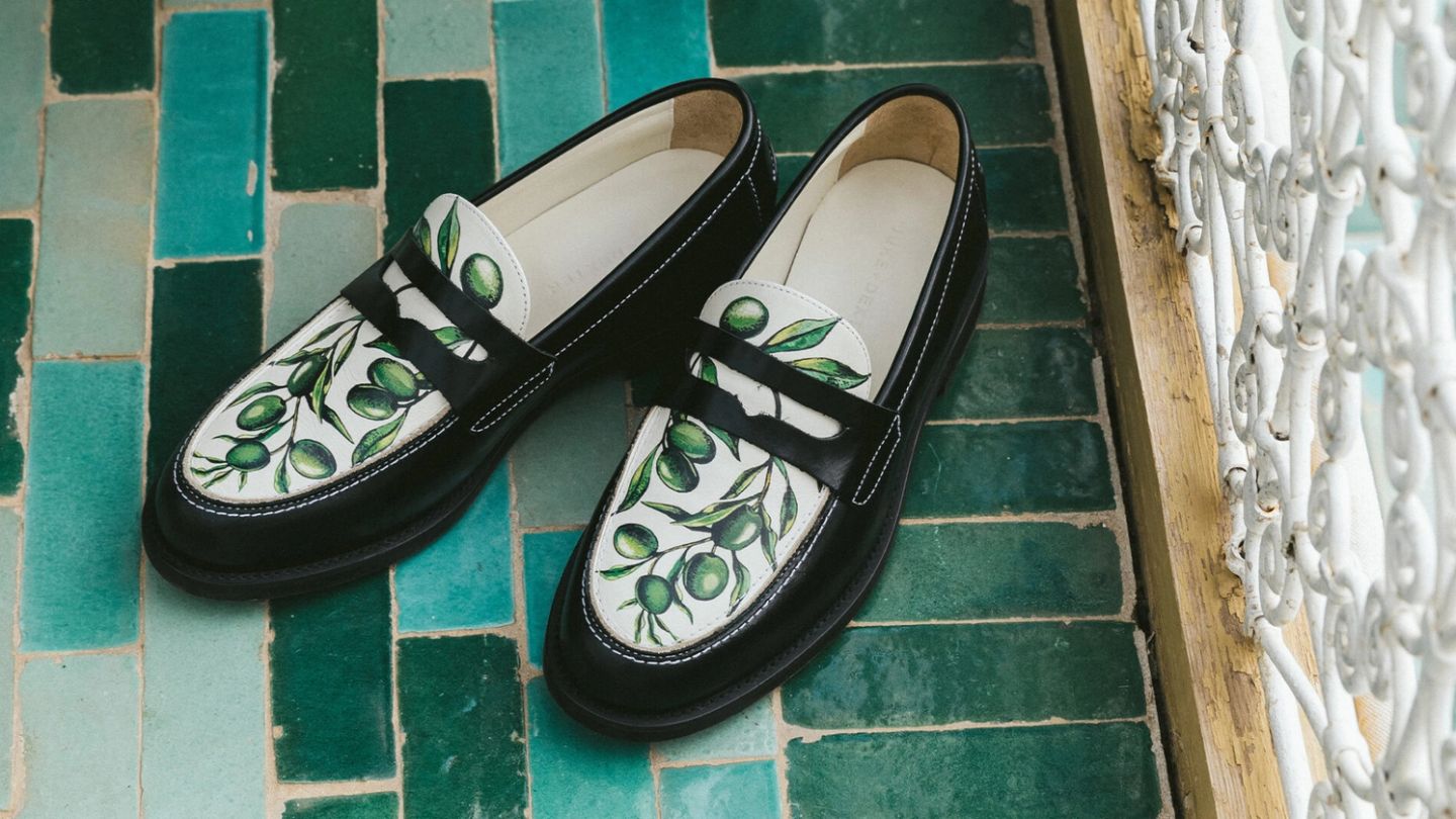 Smart formals don’t have to be boring, with Duke + Dexter’s one-of-a-kind Printed Penny Loafers