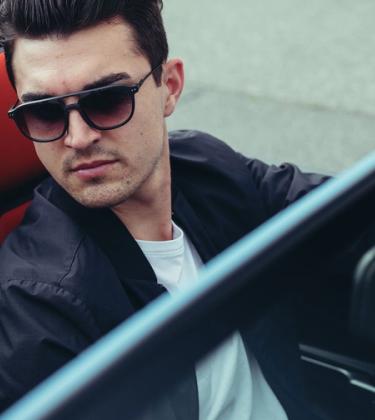 In the frame: these innovative shades combine cutting-edge design and high-performance materials
