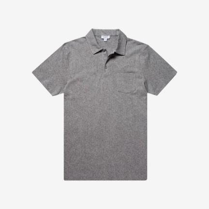 Riviera Polo Shirt — Spectral Grey (20% off)