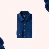 Emma Willis Cobalt Corduroy Shirt