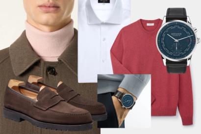 Menswear picks from NOMOS Glashütte, Loro Piana, Sirplus, Emma Willis and Crockett & Jones