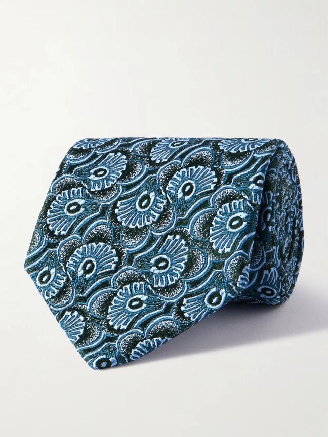 Charvet 8.5cm Silk-Jacquard Tie